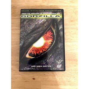 Godzilla 1998 DVD Widescreen Action Matthew Broderick Maria Pitillo Pre-Owned